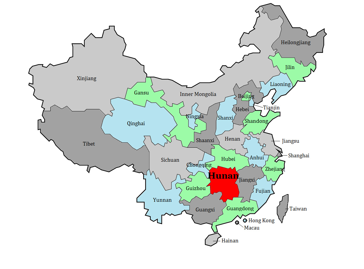 Hunan Province – Chinafolio